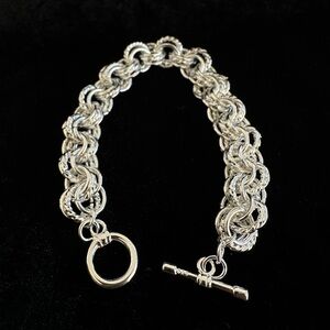 925 STERLING SILVER CHAIN BRACELET